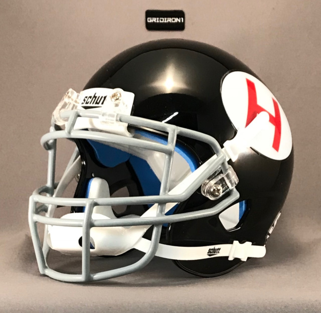 Warren G Harding Panthers HS (OH) 1973-1975 Black Helmet